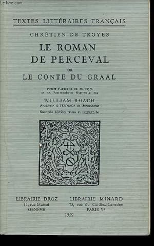 Image du vendeur pour Le roman de perceval ou le conte du graal - 71 - textes litteraires francais mis en vente par Le-Livre