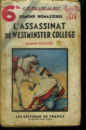 Seller image for L'assassinat de Westminster college for sale by Le-Livre