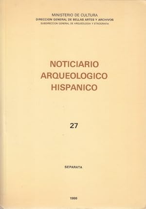 Imagen del vendedor de NOTICIARIO ARQUEOLGICO HISPNICO N27. SEPARATA. LA PEA NEGRA V. a la venta por Librera Vobiscum