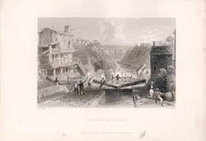 Seller image for Lockport, Erie Canal. (B&W engraving). for sale by Wittenborn Art Books