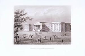 Patent Office in Washington. (B&W engraving).