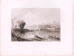 Seller image for Albany. (B&W engraving). for sale by Wittenborn Art Books