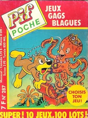 PIF POCHE n° 287 Juillet 1989