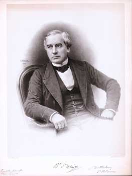 Image du vendeur pour Portrait of Jules Barthlemy Saint-Hilaire. (B&W engraving). mis en vente par Wittenborn Art Books