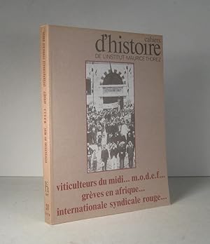 Cahiers d'histoire de l'Institut Maurice Thorez. No. 28. Quatrième trimestre 1978