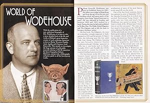 Immagine del venditore per The World of P.G. Wodehouse. This is an original article separated from an issue of The Book & Magazine Collector publication, 2004. venduto da Cosmo Books
