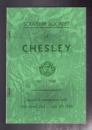 Immagine del venditore per Souvenir Booklet of Chesley, 1855-1948. Issued in connection with Old Home Day . . . July 29, 1948 venduto da CARDINAL BOOKS  ~~  ABAC/ILAB