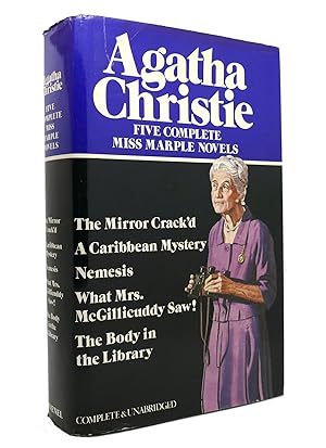 Imagen del vendedor de FIVE COMPLETE MISS MARPLE NOVELS The Mirror Crack'd, a Caribean Mystery, Nemesis, What Mrs. Magilli a la venta por Rare Book Cellar