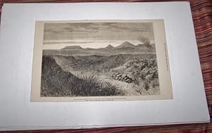 The Zulu War - View of the Spot where the Prince Imperial was Killed, Looking East [Wood Engravin...