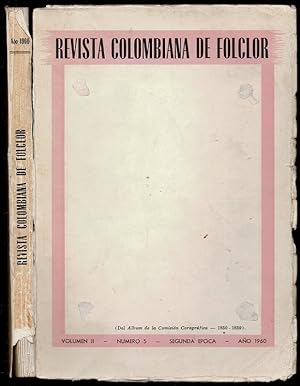 Immagine del venditore per Revista Colombiana de Folclor, Volume II, Number 5 Second Epoca venduto da The Book Collector, Inc. ABAA, ILAB