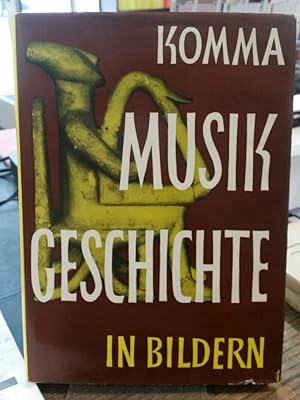 Seller image for Musikgeschichte in Bildern. Mit 743 Abbildungen. for sale by Antiquariat Thomas Nonnenmacher