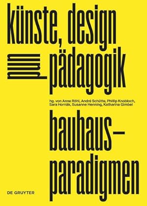 Seller image for bauhaus-paradigmen for sale by Rheinberg-Buch Andreas Meier eK