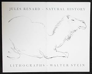 Imagen del vendedor de Prospectus for Natural History by Jules Renard with Lithographs by Walter Stein a la venta por Classic Books and Ephemera, IOBA