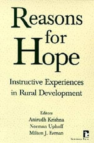 Seller image for Reasons for Hope: Instructive Experiences in Rural Development (Kumarian Press Books on International Development) [Paperback ] for sale by booksXpress