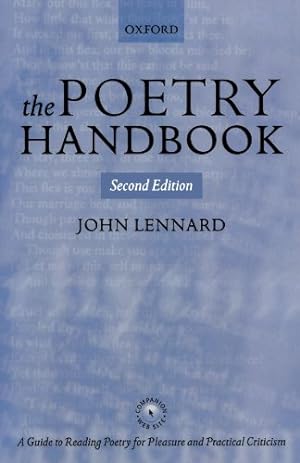 Seller image for The Poetry Handbook by Lennard, John [Paperback ] for sale by booksXpress