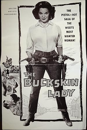 Immagine del venditore per The Buckskin Lady Pressbook 1957 Patricia Medina, Richard Denning venduto da AcornBooksNH