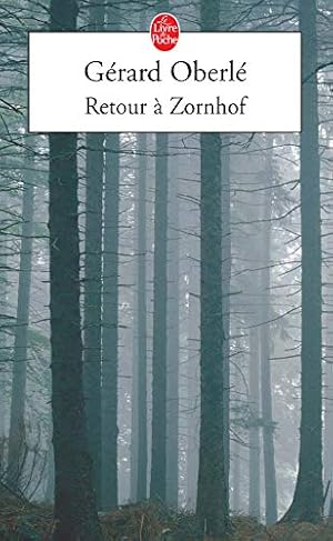 Image du vendeur pour Retour  Zornhof mis en vente par librairie philippe arnaiz