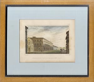 Perspective view of the Palazzo Pitti [ma: palazzo Medici Riccardi].