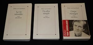 Bild des Verkufers fr Lot de 3 ouvrages de Didier van Cauwelaert : Un aller simple - La Vie interdite - Corps tranger (3 volumes) zum Verkauf von Abraxas-libris
