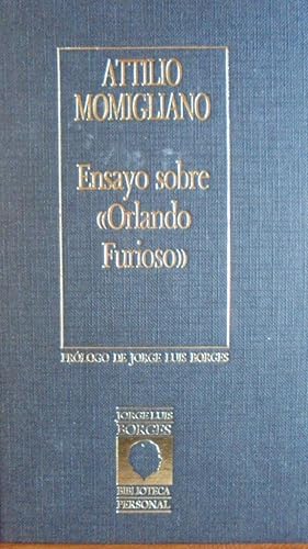 Imagen del vendedor de ENSAYO SOBRE "ORLANDO FURIOSO" a la venta por LIBRERA ROBESPIERRE