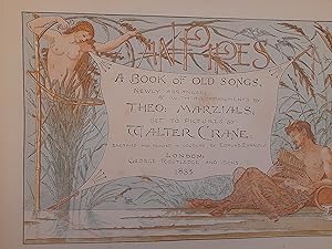 Pan Pipes: a Book of Old Songs, Newly Arranged and with Accompaniments By Theo Marzials, Set to P...