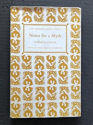 Bild des Verkufers fr Notes for a Myth and Other Poems zum Verkauf von Cragsmoor Books