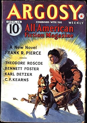 Imagen del vendedor de Argosy Weekly / Action stories of every variety / Combined with the All-American Fiction Magazine / Vol. 285 No. 3 / Oct. 15, 1938 a la venta por Cat's Curiosities