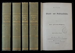 Bild des Verkufers fr Deutsche Staats- und Rechtsgeschichte. zum Verkauf von Biblion Antiquariat