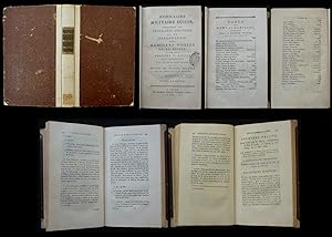 Bild des Verkufers fr Nobiliaire militaire Suisse, contenant les gnalogie, l'histoire et la chronologie des familles nobles de la Suisse, avec des preuves ou pieces justificatives  la fin de chaque volume, et des notices des maisons teintes ds les temps les plus reculs. zum Verkauf von Biblion Antiquariat