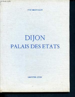 Seller image for Dijon palais des tats for sale by Le-Livre