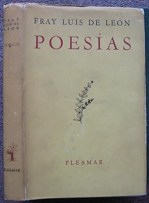 Bild des Verkufers fr POESIAS. SELECCION Y PROLOGO DE RAFAEL ALBERTI. zum Verkauf von Graham York Rare Books ABA ILAB