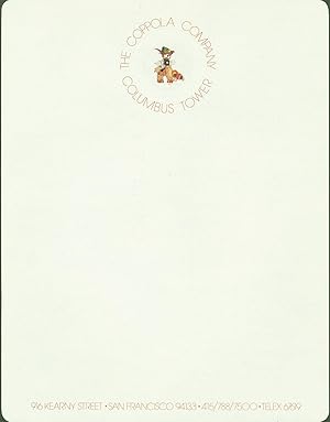 The Coppola Company (letterheaded paper)