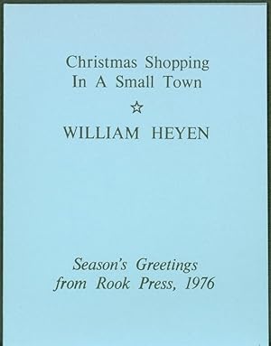 'Christmas Shopping in a Small Town.' with 'From Our House' (2 Christmas poems) (Christmas/Season...