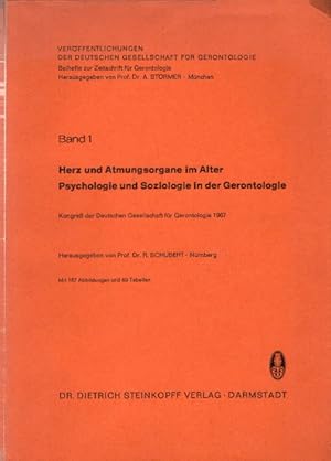 Bild des Verkufers fr Verffentlichungen der Deutschen Gesellschaft fr Gerontologie ; Bd. 1 Herz und Atmungsorgane im Alter zum Verkauf von AMAHOFF- Bookstores