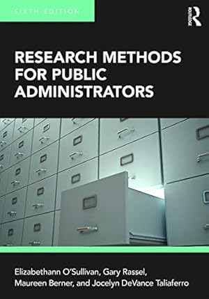 Seller image for Research Methods for Public Administrators [Soft Cover ] for sale by booksXpress