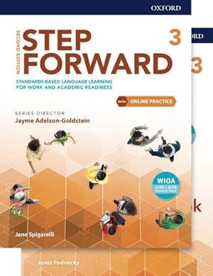 Seller image for Step Forward Level 3 Student Book and Workbook Pack with Online Practice: Standards-based language learning for work and academic readiness (Step Forward 2nd Edition) by Adelson-Goldstein, Jayme, Spigarelli, Jane [Paperback ] for sale by booksXpress