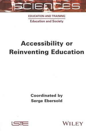 Bild des Verkufers fr Accessibility or Reinventing Education zum Verkauf von GreatBookPricesUK
