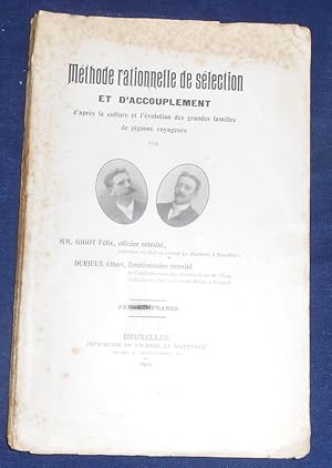 Méthode rationnelle de sélection et d accouplement d après la culture et l évolution des grandes ...