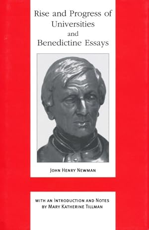 Imagen del vendedor de Rise and Progress of Universities and Benedictine Essays a la venta por GreatBookPrices