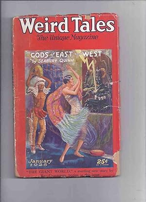 Seller image for Weird Tales Magazine ( Pulp ) / Volume 11 ( xi ) # 1, January 1928 ( Gods of east and West; Riders of Babylon; Chant of the Grave Digger, etc) for sale by Leonard Shoup