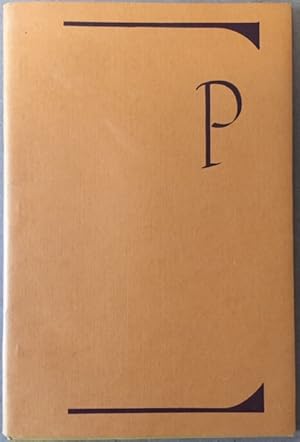 Immagine del venditore per Palimpsest Poetry, 1978 venduto da Reilly Books