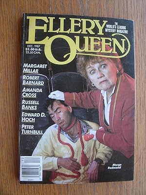 Image du vendeur pour Ellery Queen Mystery Magazine December 1987 mis en vente par Scene of the Crime, ABAC, IOBA