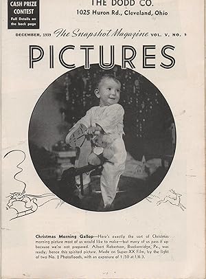 Pictures The Snapshot Magazine December 1939 Vol. V, No 9