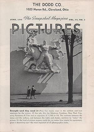 Pictures The Snapshot Magazine June 1940 Vol. VI, No 3