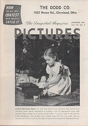 Pictures The Snapshot Magazine November 1941 Vol. VII, No 8