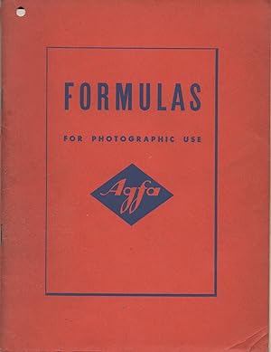 Formulas for Photographic Use