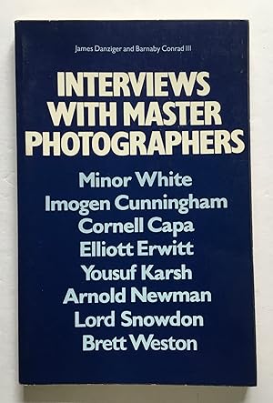 Image du vendeur pour Interviews with Master Photographers. mis en vente par Monkey House Books