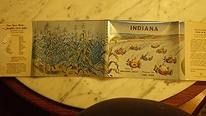 Seller image for Picture Book of INDIANA, Written by Bernadine Bailey, iLLUSTRATED BY KURT WIESE ,IN COLOR DUSTJACKET, OF CAR RACING & CORN GROWING, CHILDREN, Became a Territory of U.S . in 1800, Pioneers settling Vast Wilderness. for sale by Bluff Park Rare Books