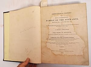 Imagen del vendedor de A Genealogical History of the Royal and Illustrious Family of the Stewarts, from the year 1034 to the year 1710. : Giving an account of the lives, marriages and issue of the most remarkable persons and families of that name, to which are prefixed, fisrt, [sic] a general description of the shire of Renfrew, the peculiar residence and ancient patrimony of the Stewarts: and secondly, a deduction of the noble and ancient families, proprietors there for upwards of 400 years, down to the present times: containing the descent, original creations, and mos tremarkable actions of their respective ancestors; also the chief titles of honour they now enjoy; with their marriage and issue, continued down to this present year, and the coat of arms of each family in blazon. Collected from our publick records, ancient chartularies of the monasteries of Pasly, Arbroth, Kelso, Dumfermling, Moeross, Balmerinoch, Scoon, Dryburgh, Cambuskenneth, Aberdeen and Murray; and from the best historians and private m a la venta por Mullen Books, ABAA