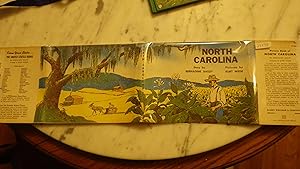 Seller image for PICTURE BOOK OF NORTH CAROLINA, Written by Bernadine Bailey, Color iLLUSTRATED BY KURT WIESE , IN COLOR DUSTJACKET, CHILDREN, 1950, Located on Atlantic Seaboard, Has important Background of History, for sale by Bluff Park Rare Books